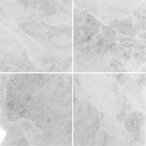 4 Autocollants de Sol Épais Imperméables en PVC pour Cuisine et Salle de Bain (30x30cm) (1/5)