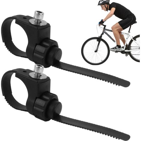 2 Pcs Adjustable Bicycle Fork Clamp Clamp Front Rear Mudguard Accessories MTB Repair Parts (1/5)