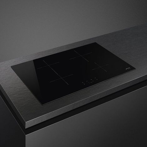 Smeg Universal SI1B2742D plaque Noir Intégré 75 cm Plaque avec zone à induction 4 zone(s)