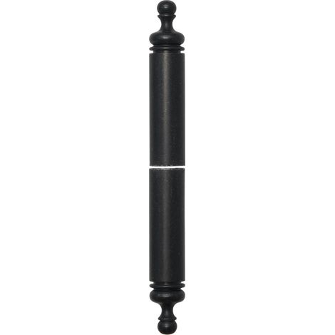 Zierhülse Aufsteckhülse Band ø 20mm H 112mm oben/unten, Schmiedeeisen verzinkt