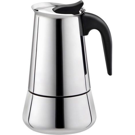 Cafetiere Espresso - - Italienne - 100 ml - Acier Inoxydable - Thermique (1/4)