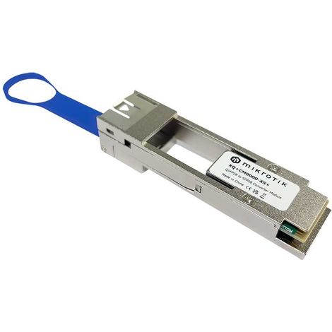 Mikrotik XQ+CM0000-XS+. Adaptador de 100G QSFP28 a 25G SFP28.