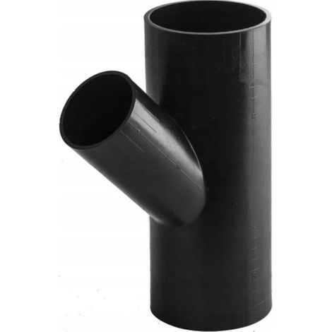 Braga ridotta 45° polietilene PEHD ø160/125 mm VS0310041 (1/2)