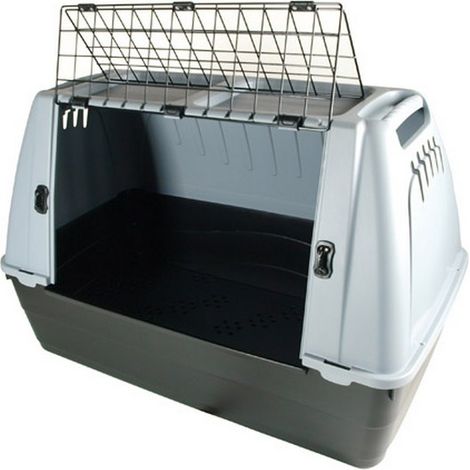 1PZ TRASPORTINO PER CANI BRACCO 100 cm. 100x60x65 h col. Grigio