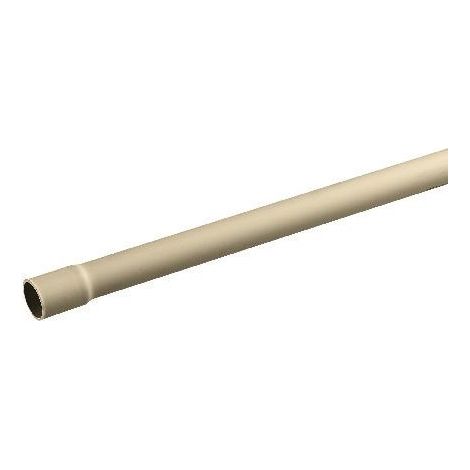 Legrand – Conduit IRL 3321 Ø32mm couleur sable RAL1015 – Tube en PVC pour façades – Longueur 3m – IK07 IP68 pour protection câbles