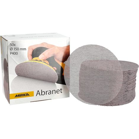 Abranet Disque abrasif auto-agrippant Ø 150 mm P400 50 pcs (1/5)