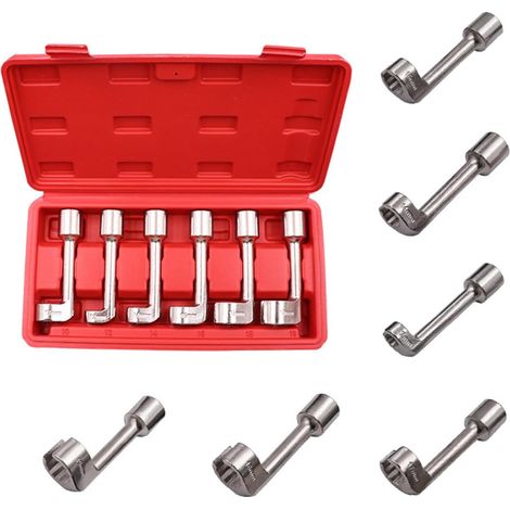 Für 6-teiliges L-Typ-Sechskant-Reparaturwerkzeug-Set, hohe Festigkeit, hohes Drehmoment, perfekt für Automobil- und Haushaltsaufgaben, Autoreparaturwerkzeuge (1/4)