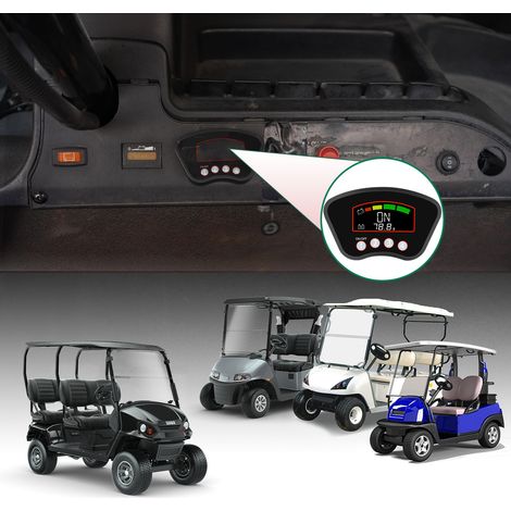 Start-up interrupter with a button applicable to EZGO Club cars and Yamaha Club golf clubs. (1/4)