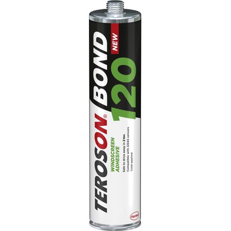 Teroson Bond 120 (ehemals 8596), 310 ml Einkomponenten-Polyurethan-Klebstoff für Autoscheiben, sicher und zuverlässig, fahrbereit nach 6 Stunden