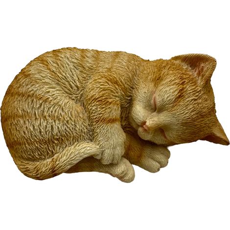 Statuetta di gatto in resina - Graziosa decorazione per la casa