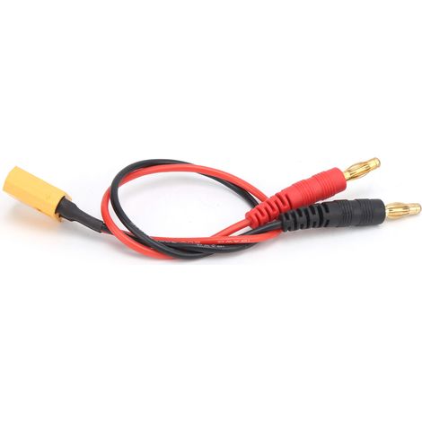 Silikonkabel (18 AWG) mit 4,0-mm-Bananenstecker und XT60-Anschluss für B6-LiPo-Akkuladegerät (1/5)