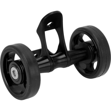 Garde-boue double pour vélo Brompton pliant, compatible Dahon - Noir - Accessoire vélo pliable urbain (1/5)