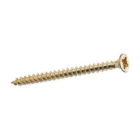 VITE TRUCIOLARE TSP OTTONATA AMBROVIT - CAVA PZ FILETTO INTERO MM 4,5X60 CF=PZ 200- 1 confezioni
