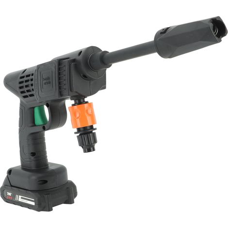 Nettoyeur haute pression sans fil avec tuyau de 5 mètres, boîte à outils, étanche, pour voitures, clôtures et bardages, prise américaine 110-240 V. (1/5)