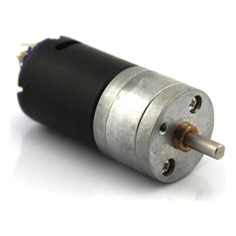Moteur de décélération Black skin 370, moteur spécial pour véhicule à chenilles 6 - 12V, moteur de modèle de réservoir (1/5)