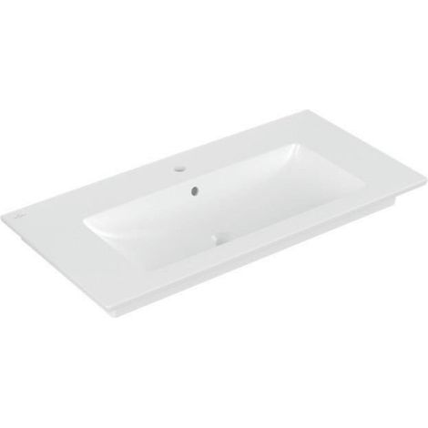 V&B Schrankwaschtisch VENTICELLO 1000x500mm mit Überlauf stone white C+