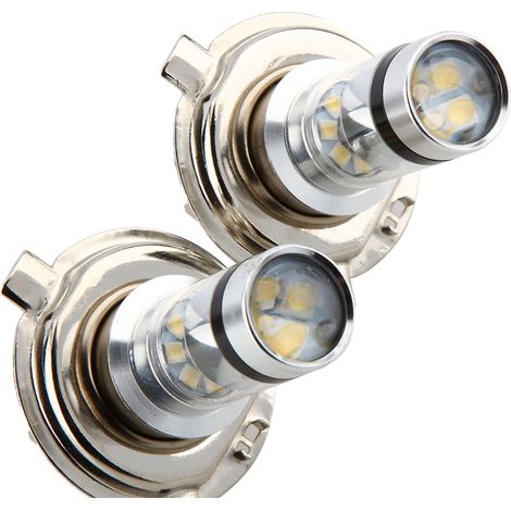 2x H4 30W LED-Lampen für Nebelscheinwerfer, weißes Licht, 20-SMD (1/5)