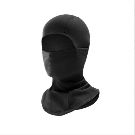 Noire Cagoule pour Le Visage, adaptée à l'hiver, pour vélo, Moto, Ski, Foulard Tubulaire, pour Homme et Femme