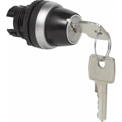 [NEUWERTIG] B-Ware Baco Schlüsselschalter Tast. Knebel 2 Pos. Sw Schlüsselschalter