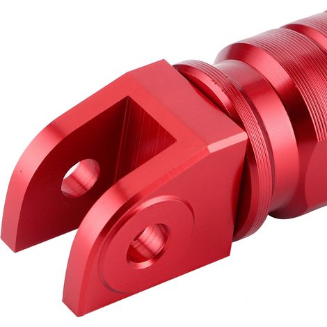Motorradmodifikation: 1 Paar hintere Fußrasten, angepasst an DUCATI 1098/1198 und PANIGALE 899/1199 (rot). (1/4)