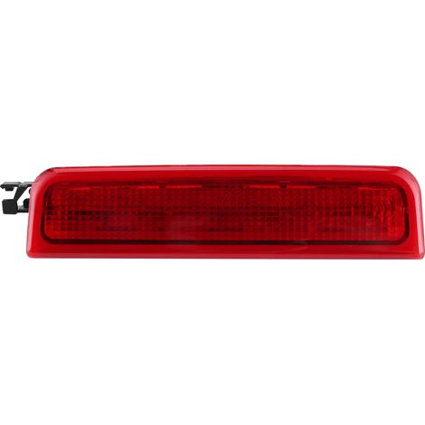 Decdeal 3ème feu stop à montage élevé pour Caddy III Kasten 2KA 2KH 2CA 2CH 2004-2015 rouge
