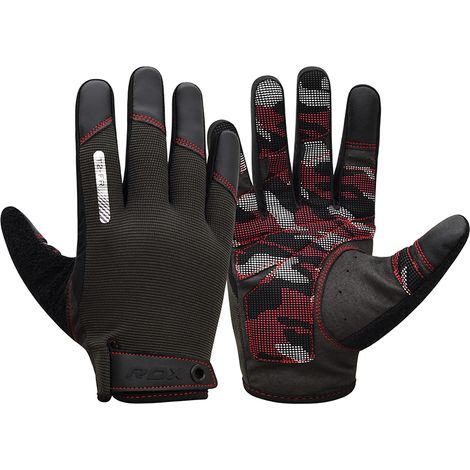 RDX T2 Gants De Gymnastique à Doigt Complet Pour écran Tactile Rouge-S - RDX - WGA-T2FR-S (1/2)