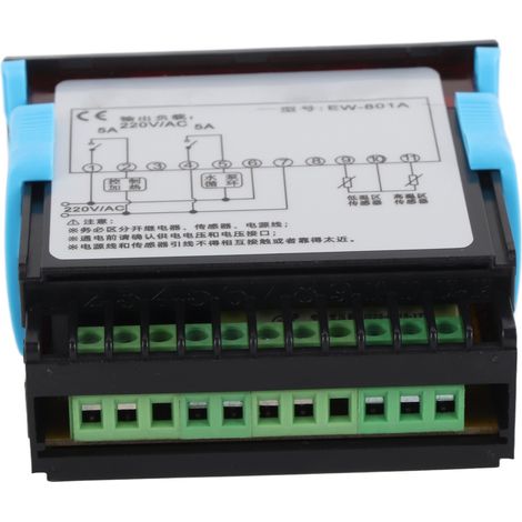 Régulateur de température différentiel à énergie solaire EW-801A (1/5)