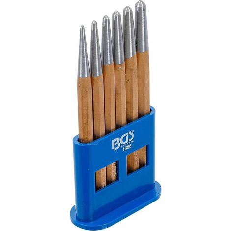 Jeu de Pointeaux 6 pcs - Acier, Précision et Durabilité - Pro - D-Work (1/5)