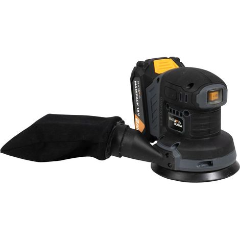 BATAVIA Ponceuse excentrique Brushless sans fil - Maxxpack 18V - 125 mm - vendue sans batterie ni chargeur (1/5)