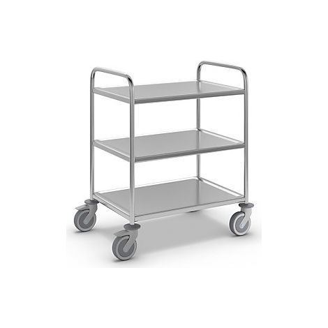 Kongamek  Carrello di servizio in acciaio inox  lungh x largh x (1/3)
