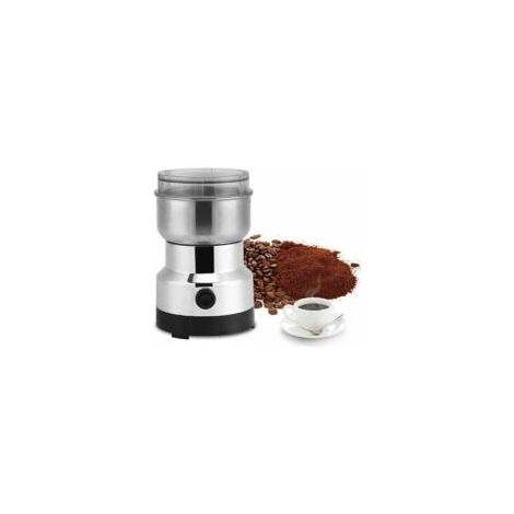 Debuns – Moulin à café électrique 220V – Broyeur à graines en acier inoxydable – Moteur puissant pour café, épices, noix – Compact et facile à nettoyer (1/4)