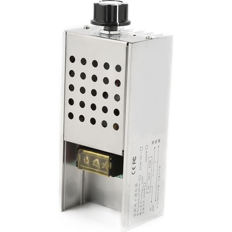 Régulateur de tension électrique SCR 6000 W AC 220 V avec variateur de vitesse et contrôleur de température (1/5)