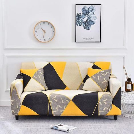 housse De Canap 2 Place 140-180cm Couverture Canap Avec Accoudoirs Moderne Couvre Canap Elastique Universelle Revtement De Canap Housse De Protect (1/5)