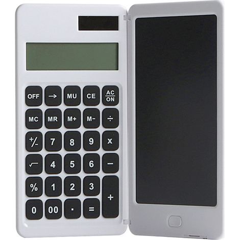 Calculatrice Multifonction avec Tablette d’Écriture Effaçable LCD, Bureau, École et Maison (1/5)