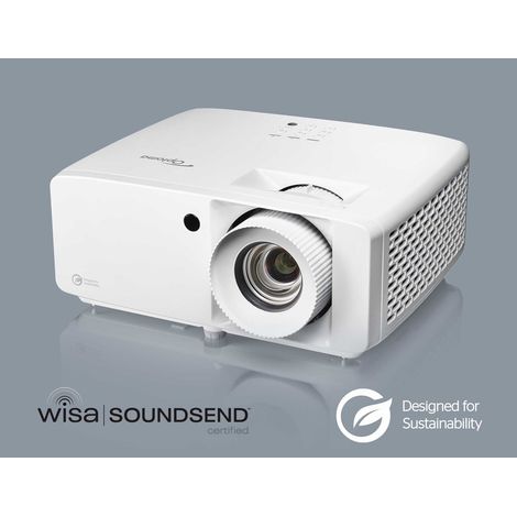 Optoma ZK430UST Proiettore a raggio ultra corto 4200 ANSI lumen DLP UHD 4K (3840x2160) Compatibilità 3D Bianco