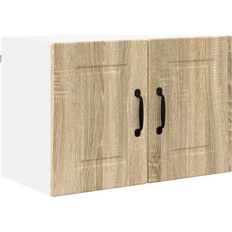 Meuble mural de cuisine，Armoire de cuisine avec porte Chêne Sonoma 60 x 31 x 40 cm CFW89063 (1/5)