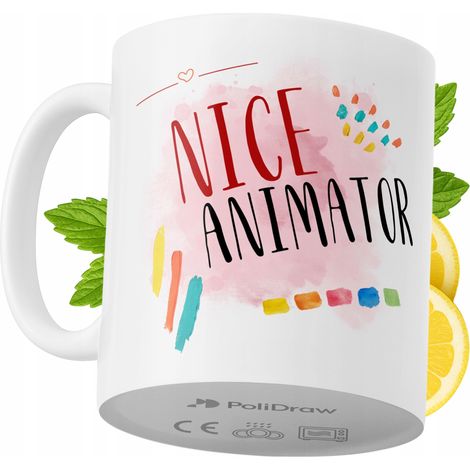 Lustige Tasse für Animatoren – Kaffee- oder Teetasse mit witzigem Textdesign – ideal für Geburtstage, Namenstage, Feiertage und besondere Anlässe. Hochwertige Tasse für Zuhause, Büro und Arbeit. Farbe