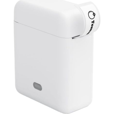 Imprimante Etiquettes Thermique - Bluetooth - 203 dpi - Compatible Rubans 13 à 15 mm - Portable Sans Encre - Batterie Rechargeable
