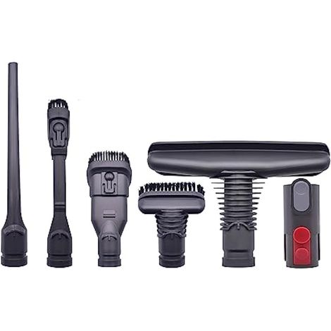 Kit d'accessoires pour aspirateur à main Dyson V6 V7 V8 V10 V11 V15 DC16 DC31 DC33 DC34 DC35 DC56 DC58 DC59 DC61 DC62 DC72 Animal Pièces de rechange (6 en 1)