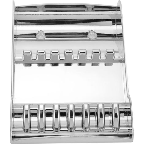 Porte-ciseaux professionnel pour coiffeurs - Rangement organisé pour ciseaux de salon en argent (1/5)