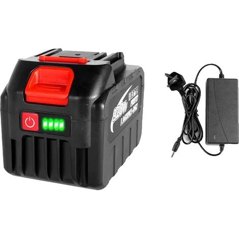 Batería para motosierra eléctrica, alta capacidad, amplia compatibilidad, 1 cargador 928VF-1 (1/2)