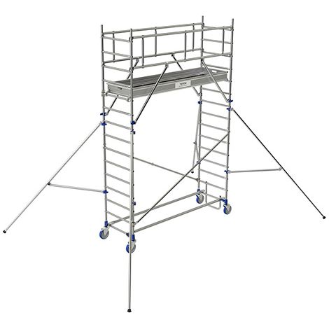 Trabattello mobile 1 piano - Altezza max. di lavoro 4.85m - 26403730