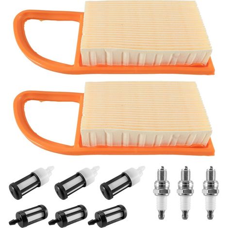 42821410300 Air filter, fuel filter, spark plugs BR500 BR550 4282 141 0300 (1/4)