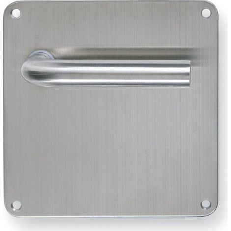 Manilla acero inoxidable 403 placa cuadrada 170mm alta intensidad (1/4)