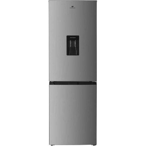 Continental Edison Kühlschrank Gefrierkombination Edelstahl 251 Liter (1/3)