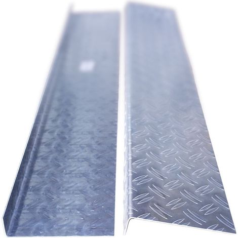 Sarei Riffelblechprofil HG11 2000 x 137 x 30 mm natur Dachabschlüsse (1/2)