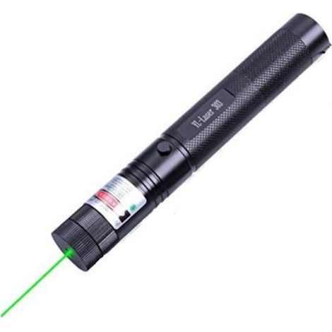 Laser vert à effet 3D, en métal, type stylo, pile incluse, portée maximale 10 km, camping et randonnée (1/3)
