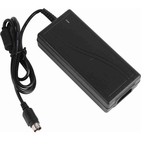 Alimentation Adaptateur 12V 5A, Transformateurs Bande 60W Chargeur, Tension d'Entrée 100V-240V, Adaptateur Secteur Alimentation Chargeur 4 PIN pour PC Portable, LED Ruban (1/5)
