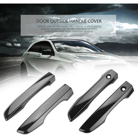 8-teiliges Set Türgriffe aus strukturierter Kohlefaser für den Außenbereich, kompatibel mit Honda Civic 2016-2018 (1/5)