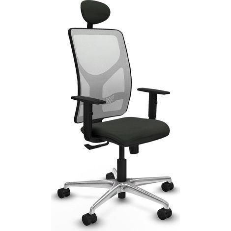 Silla oficina piqueras y crespo Motilla negro espuma densa (1/2)